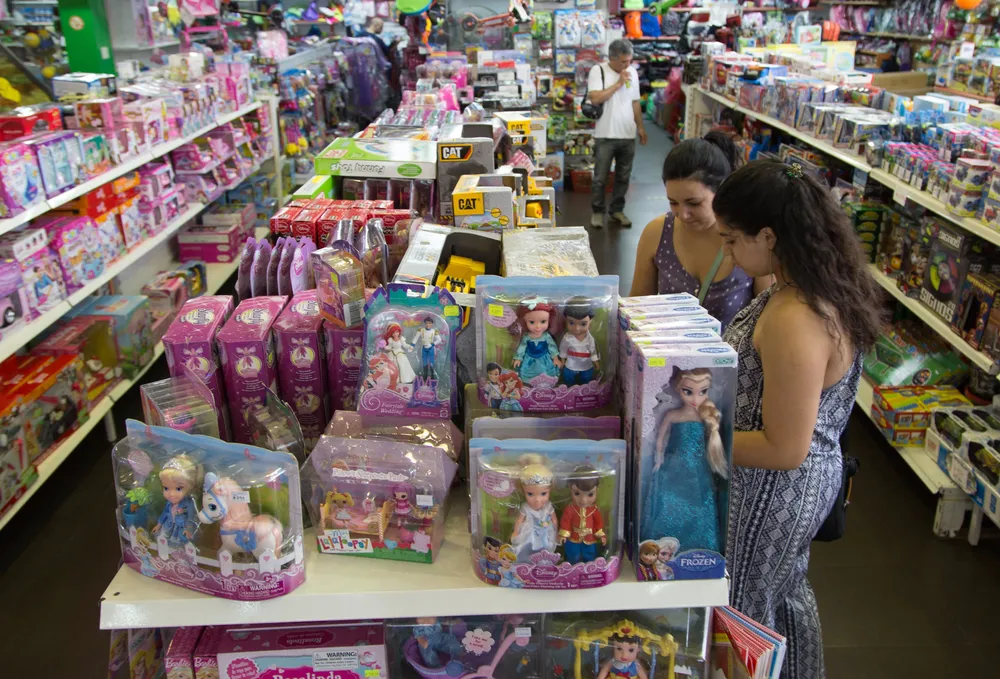 Ventas minoristas juguetería (NA)