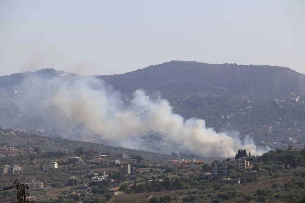 Bombardeos en Líbano Foto Xinhua Taher Abu Hamdan