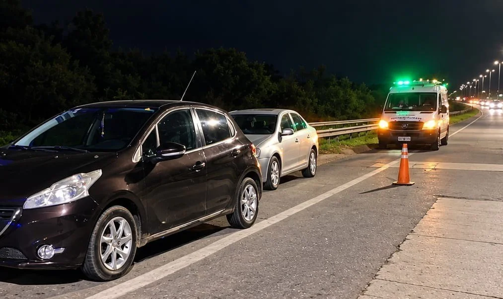 Enfrentamiento en ruta (Policía)