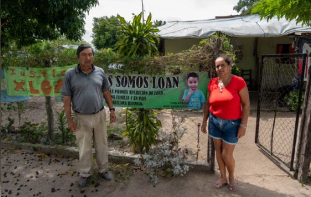 Padres de Loan Danilo Peña