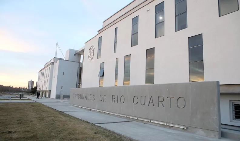Tribunales de Río Cuarto (Gentileza)