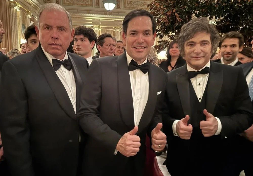 Marco Rubio y Milei Redes Sociales