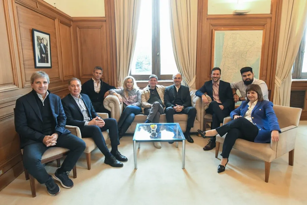 Reunión de la Mesa Política del Gobierno (gentileza)