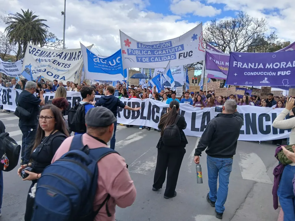 Marcha Federal Universitaria en Córdoba (Miguel Apontes)