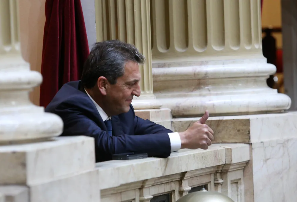 Sergio Massa en la Asamblea Legislativa (NA)