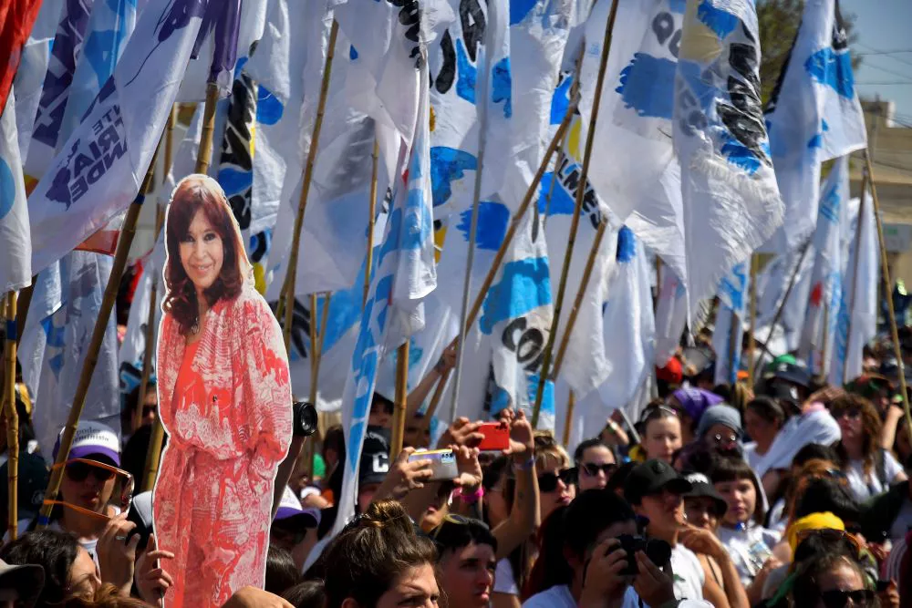 San Luis repudio atentado CFK by Télam