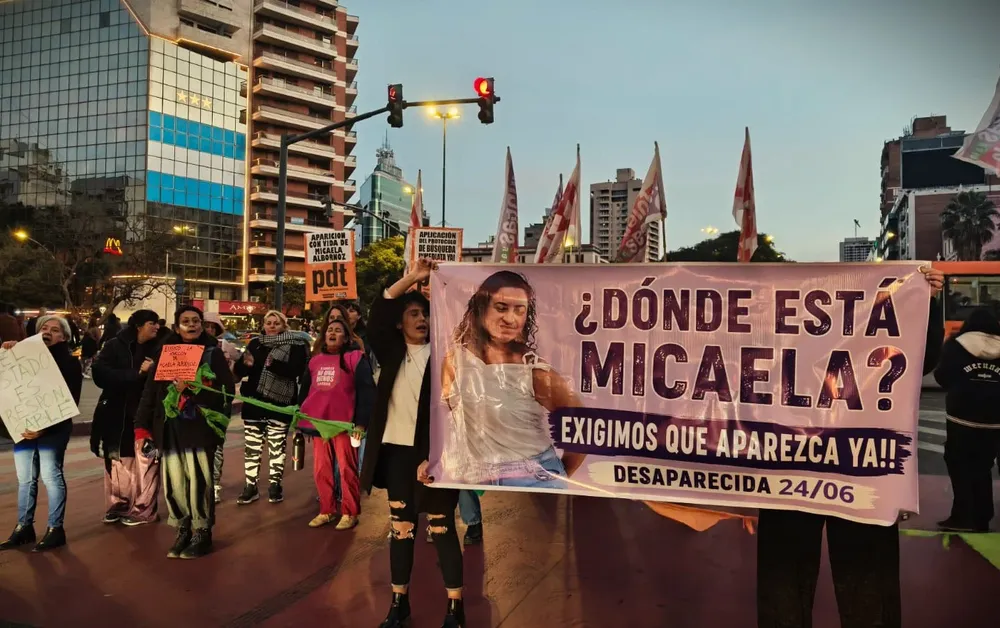 Manifestación por Micaela Albornoz (Bahía Luz De Palma) 05
