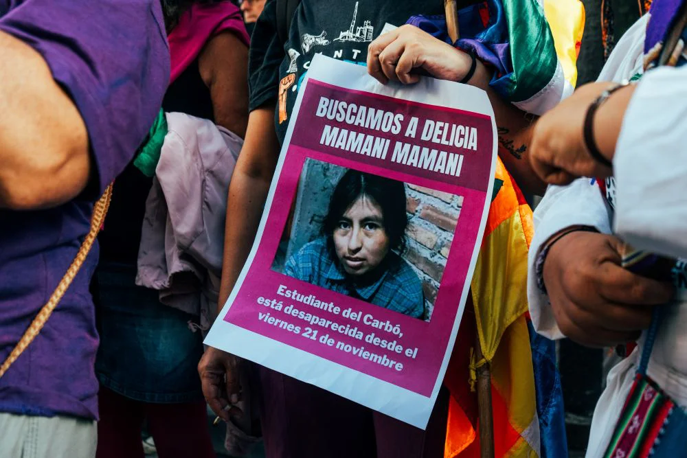 Delicia Mamani Ni Una Menos12 Lucrefia Bianchini