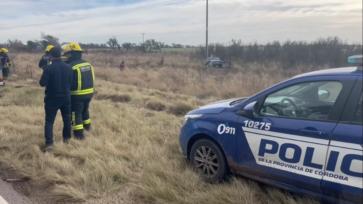 Captura de pantalla Accidente vial Huinca Renancó
