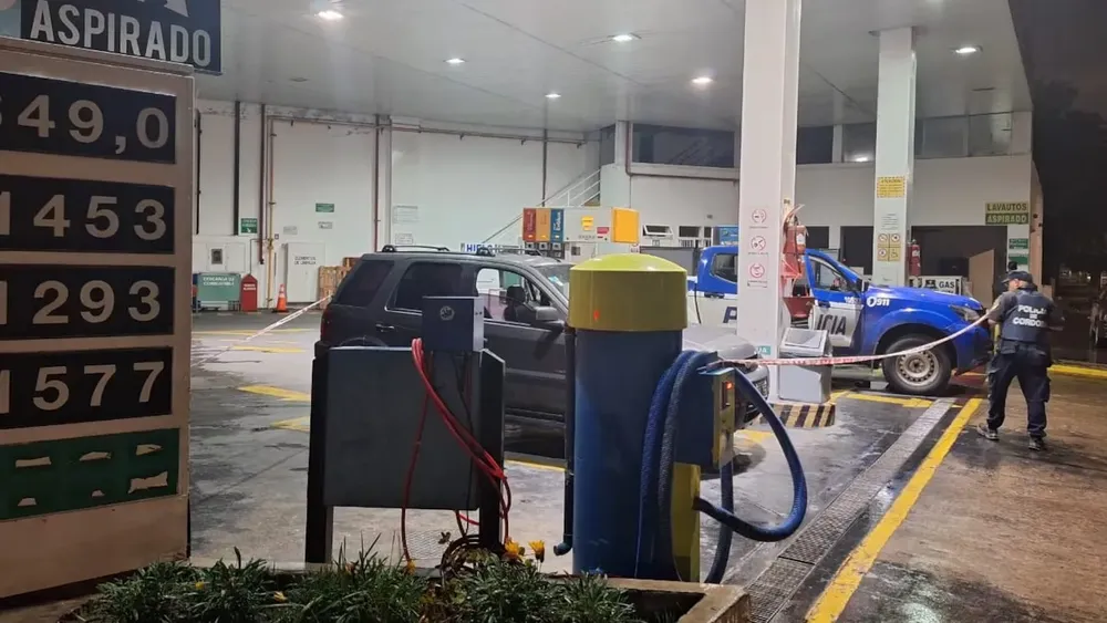 muerte en una estación de servicio by gentileza El Doce