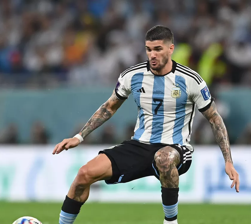 Rodrigo De Paul (Twitter Selección Argentina)