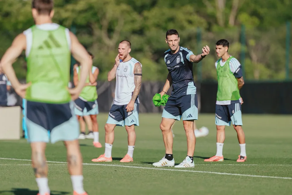 Entrenamiento de la Selección Argentina (X de la Selección Argentina)