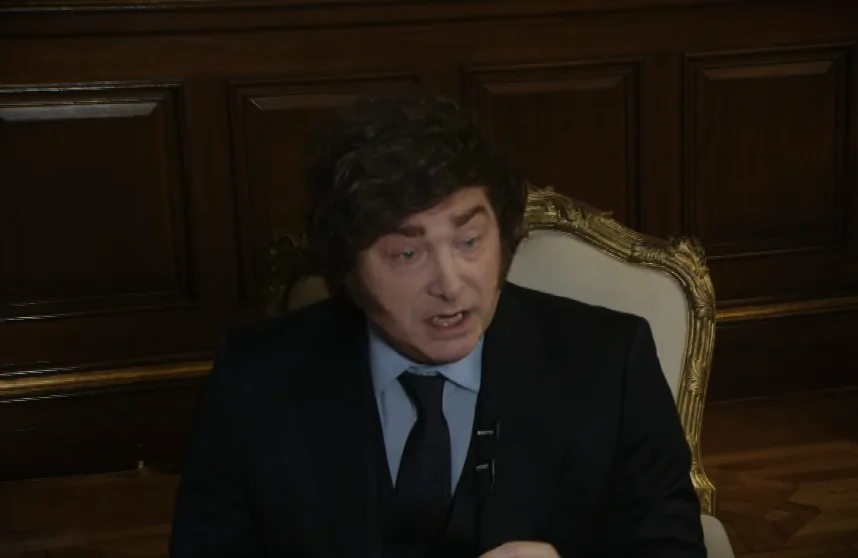 Javier Milei en LN+ (captura)