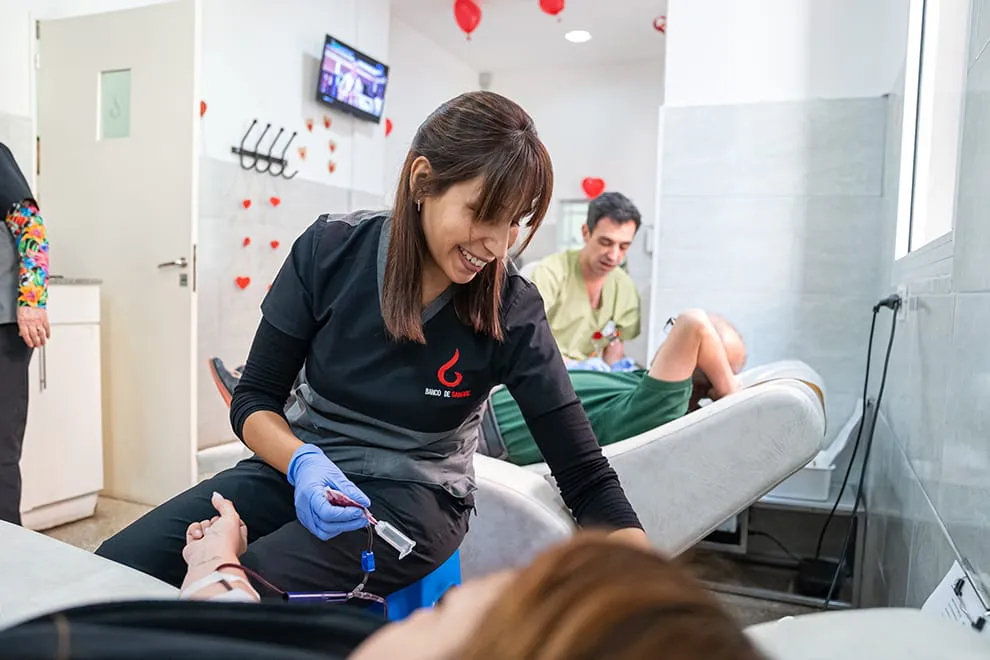 Donación de sangre